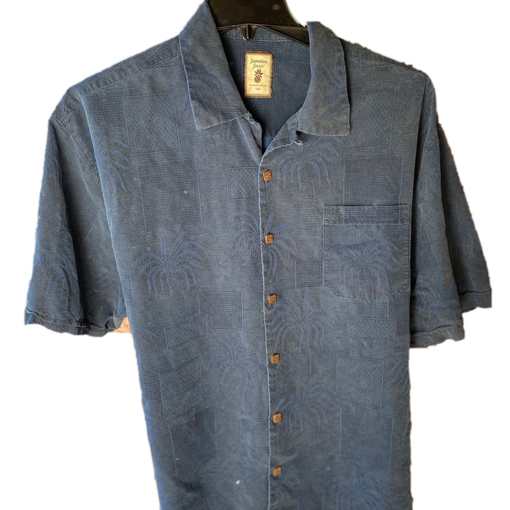 Jamaica Jaxx Black Hawaiian Shirt
